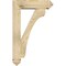 Ekena Millwork Legacy Arts and Crafts Rough Sawn Bracket w/ Offset Brace, Douglas Fir, 6"W x 20"D x 32"H BKT0604X20X32LEC03RDF - alternate 4